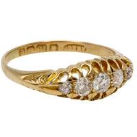 Edwardian old cut diamond ring from 1904-Antique rings-The Antique Ring Shop