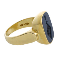 Vintage signet intaglio ring-Vintage Rings-The Antique Ring Shop