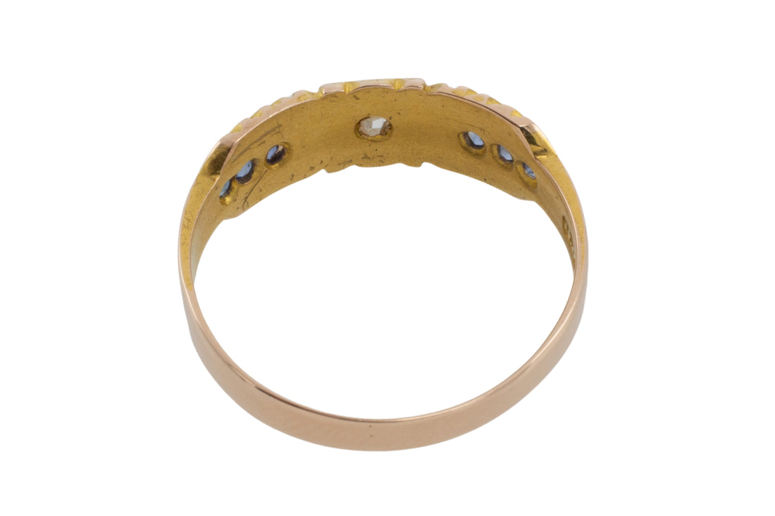 22 carat gold band from 1961-wedding rings-The Antique Ring Shop