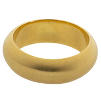 Matt finished band in 18 carat gold-wedding rings-The Antique Ring Shop
