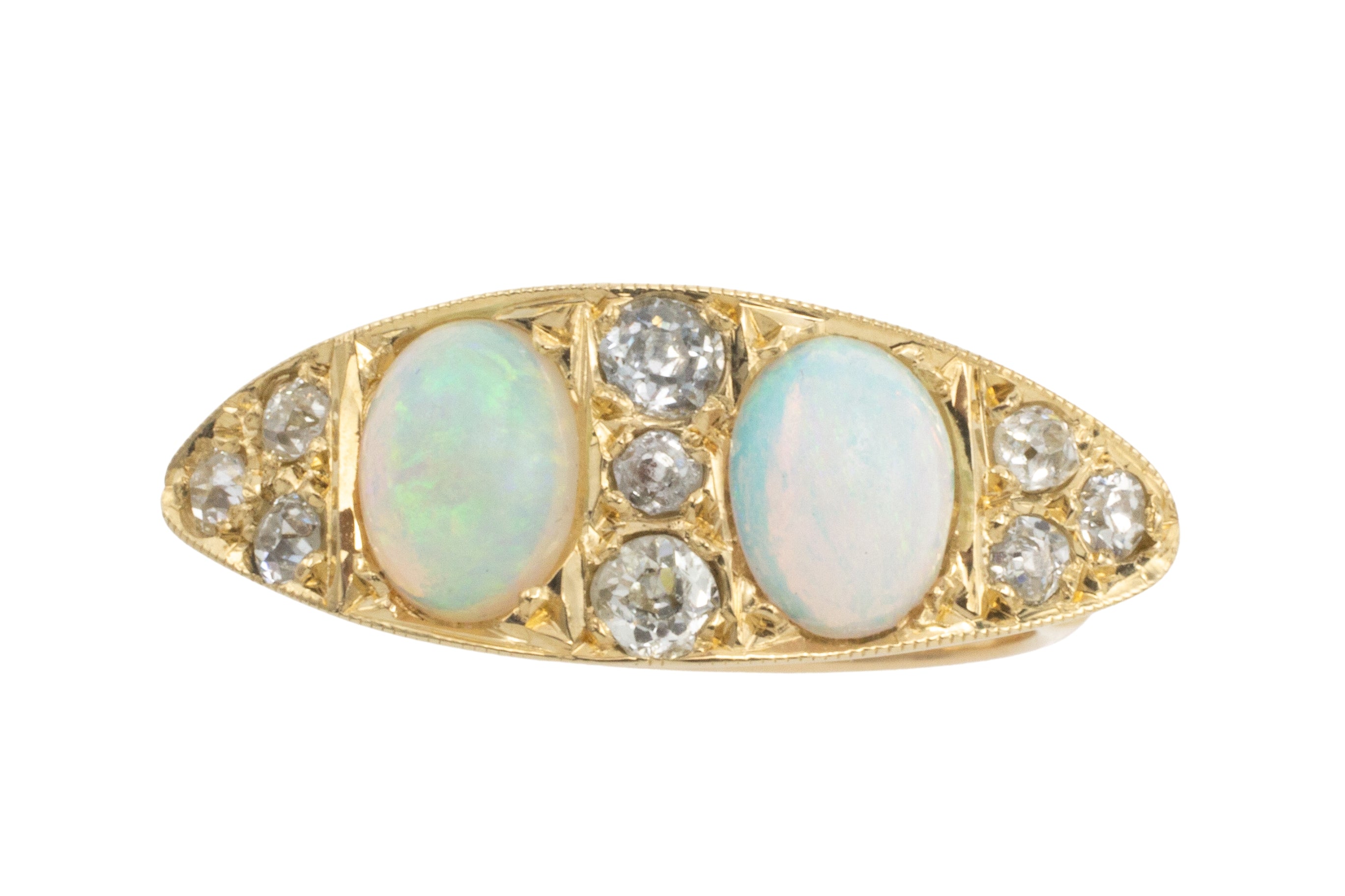 Opal antique store ring