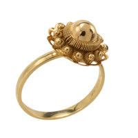 Vintage zeeuwse knop ring in 14 carat gold-vintage rings-The Antique Ring Shop