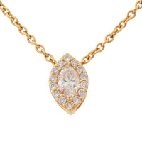 Marquise diamond pendant