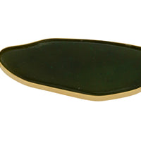 Vintage jade pendant in 14 carat gold-Pendants-The Antique Ring Shop