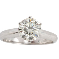 1.50 carat brilliant cut diamond solitaire ring-engagement rings-The Antique Ring Shop