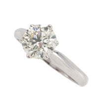 1.50 carat brilliant cut diamond solitaire ring-engagement rings-The Antique Ring Shop