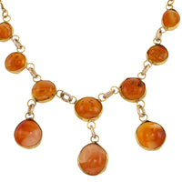 Victorian carnelian collier-colliers-The Antique Ring Shop