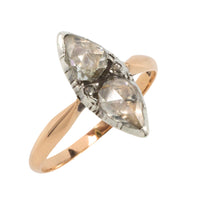 Rose diamond marquise ring-Antique rings-The Antique Ring Shop