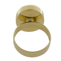 Vintage intaglio signet ring in 14 carat gold-gents rings-The Antique Ring Shop