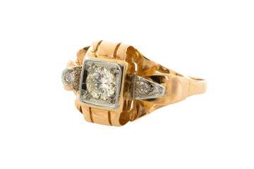 14 carat Art Deco ring-The Antique Ring Shop