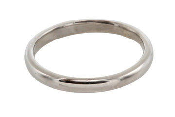 Vintage platinum band-wedding rings-The Antique Ring Shop