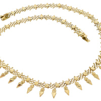 Vintage 14 carat gold collier-colliers-The Antique Ring Shop