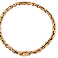 Cable style bracelet in 14 carat gold-Bracelets-The Antique Ring Shop