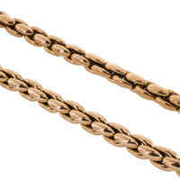 Cable style bracelet in 14 carat gold-Bracelets-The Antique Ring Shop