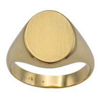 14 carat gold signet ring-gents rings-The Antique Ring Shop