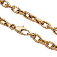 14 carat gold link bracelet-Bracelets-The Antique Ring Shop