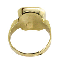 Bloodstone signet ring in 14 carat gold