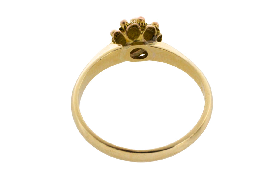 Vintage Zeeuwse knoppen cluster ring-Vintage Rings-The Antique Ring Shop