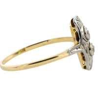 Petit Art Deco diamnd ring-Vintage Rings-The Antique Ring Shop