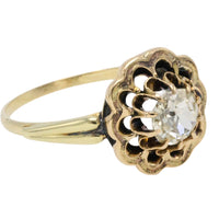 Old mine cut diamond ring-Antique rings-The Antique Ring Shop