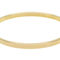Hinged bangle in 14 carat gold-Bracelets-The Antique Ring Shop
