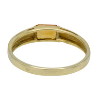 Citrine ring in 14 carat gold