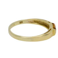 Citrine ring in 14 carat gold