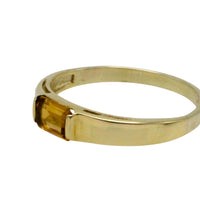 Citrine ring in 14 carat gold