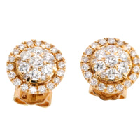 Diamond studs in 18 carat gold