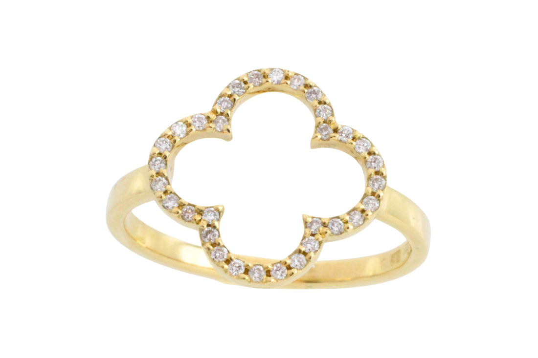 Diamond ring in 14 carat gold