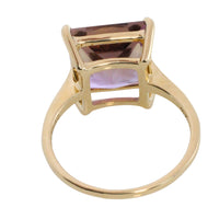 French cut amatrine ring