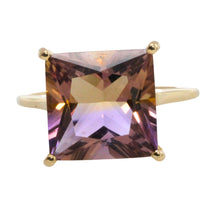 French cut amatrine ring
