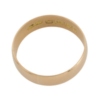 18 carat gold band from 1939-wedding rings-The Antique Ring Shop