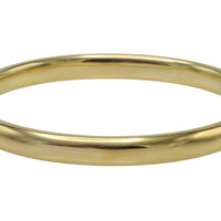 Vintage 14 carat gold hinged bracelet-Bracelets-The Antique Ring Shop