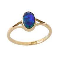 Vintage opaal ring