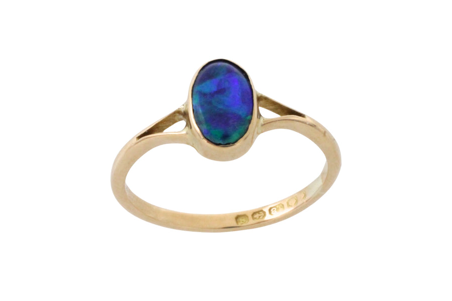 Vintage opaal ring