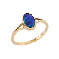 Vintage opaal ring
