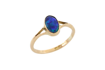 Vintage opaal ring