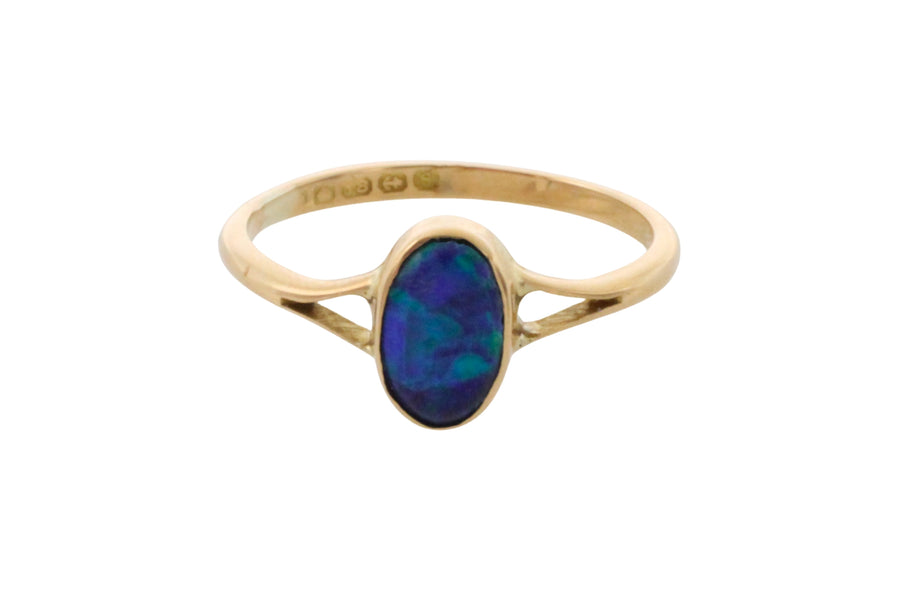 Vintage opaal ring