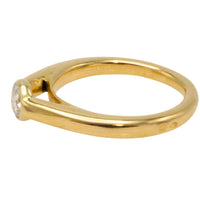 18 carat gold diamond solitaire ring
