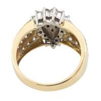 Vintage diamond ring in 18 carat gold-Vintage Rings-The Antique Ring Shop