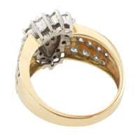 Vintage diamond ring in 18 carat gold-Vintage Rings-The Antique Ring Shop