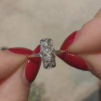 Petit Art Deco diamond ring