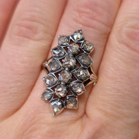 Vintage Dutch rose cut diamond ring-The Antique Ring Shop