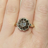 Old mine cut diamond ring-Antique rings-The Antique Ring Shop